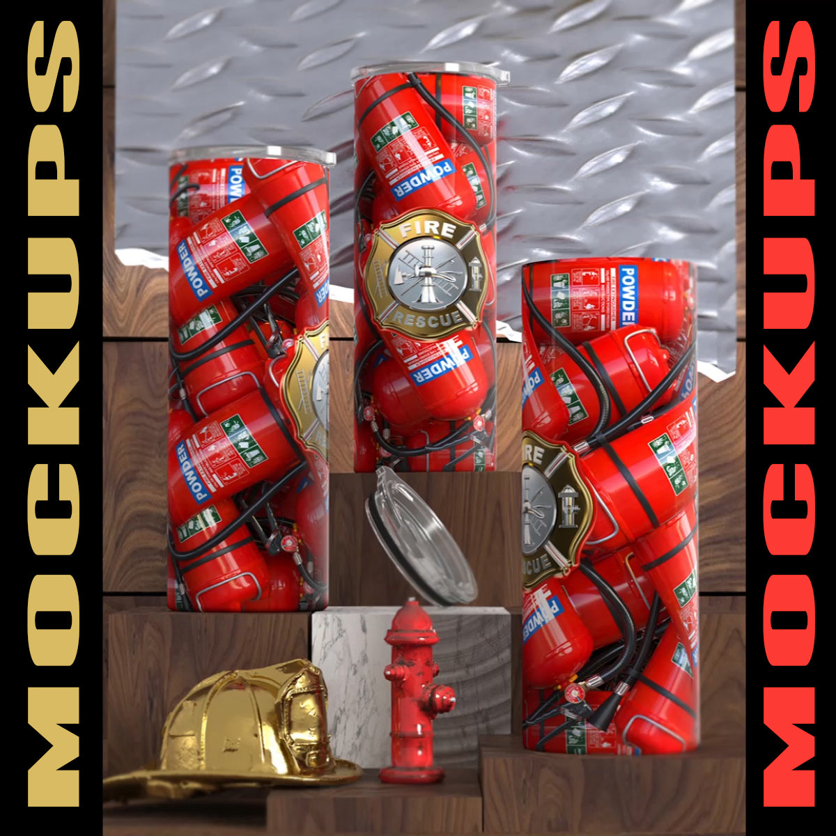 firefighter _mockup