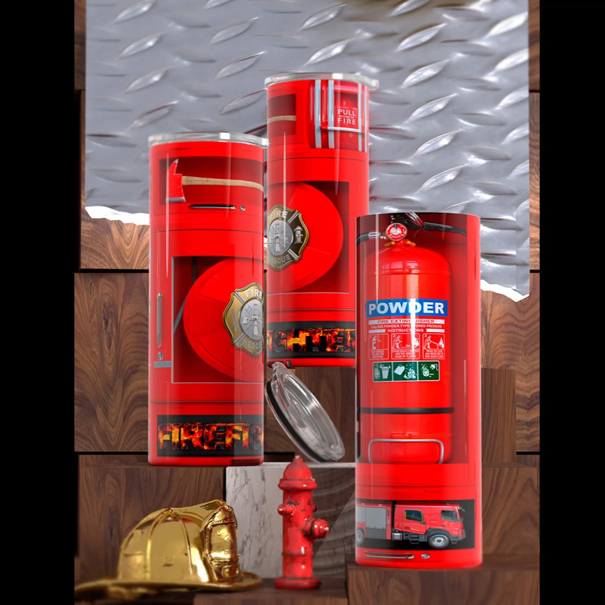 firefighter _mockup